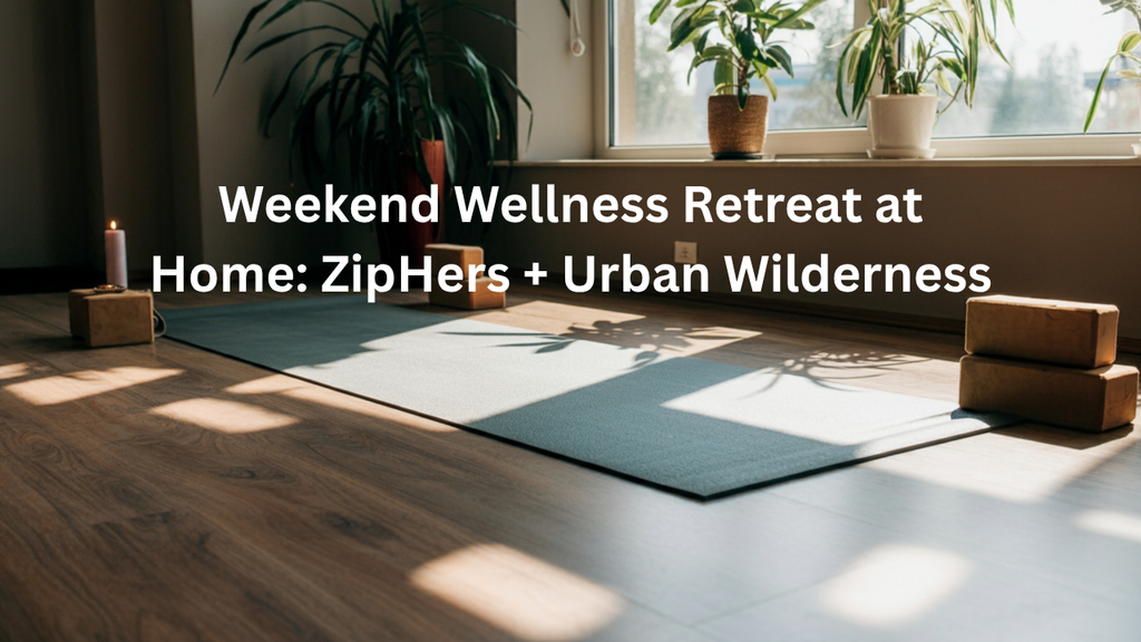 Weekend Wellness Retreat at Home: Ziphers + Urban Wilderness