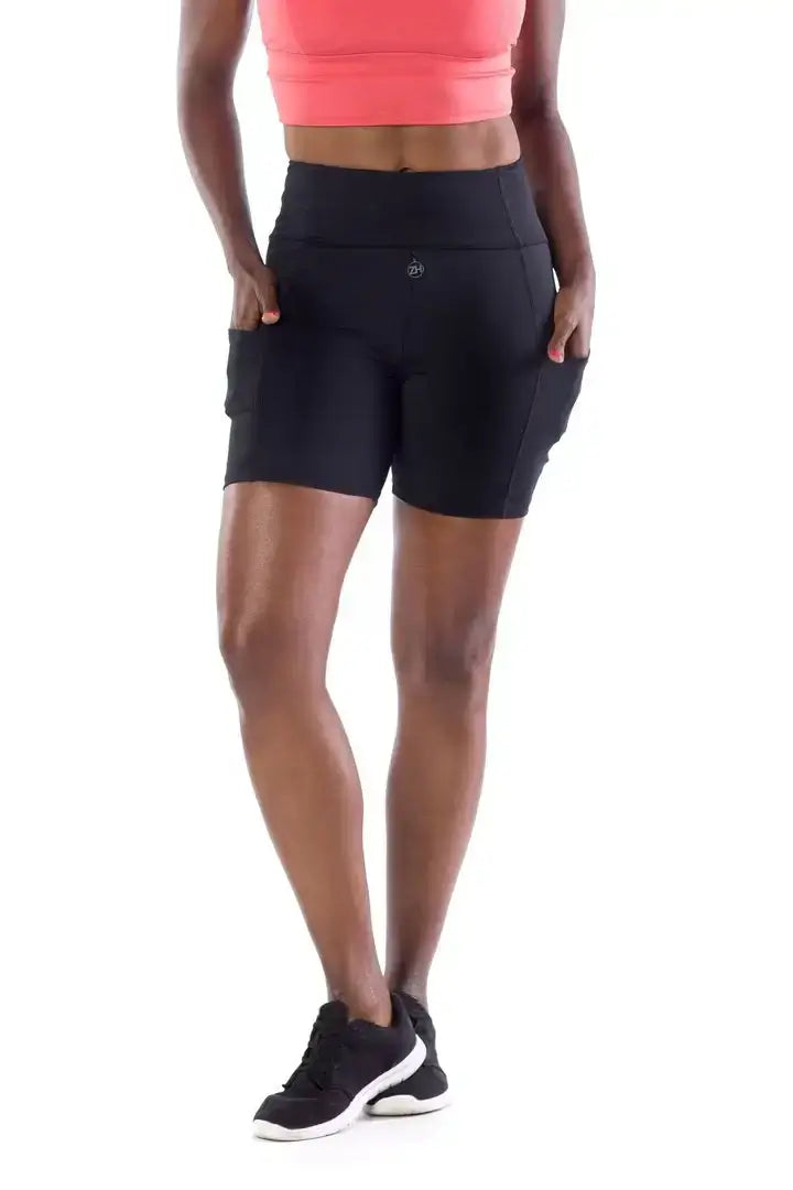 Stylish Shorts with Unique Zip Hers Design
