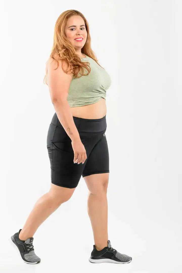 Stylish Shorts with Unique Zip Hers Design