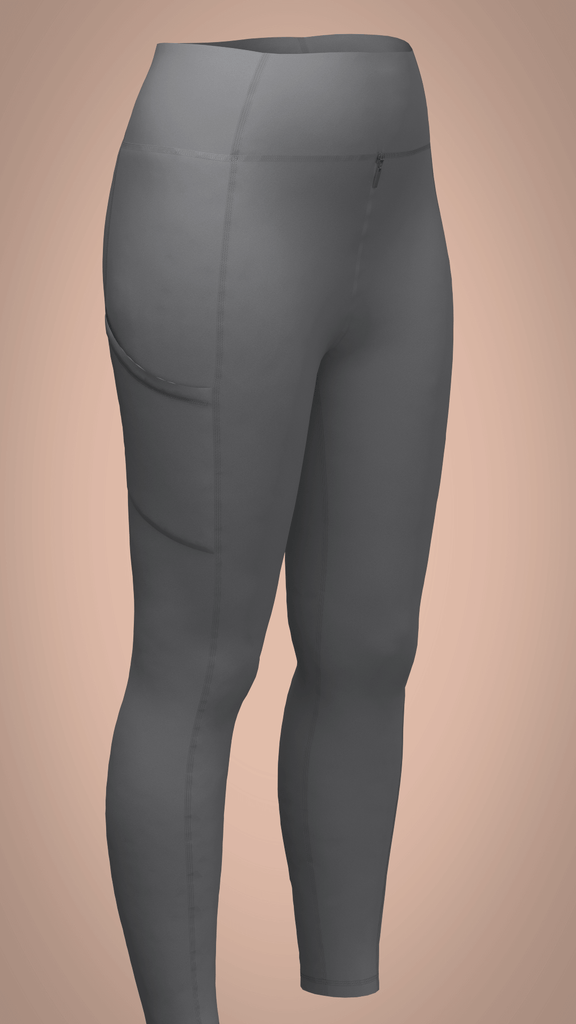 Ziphers Fit & Leisure Elite Tights - Clay Mask