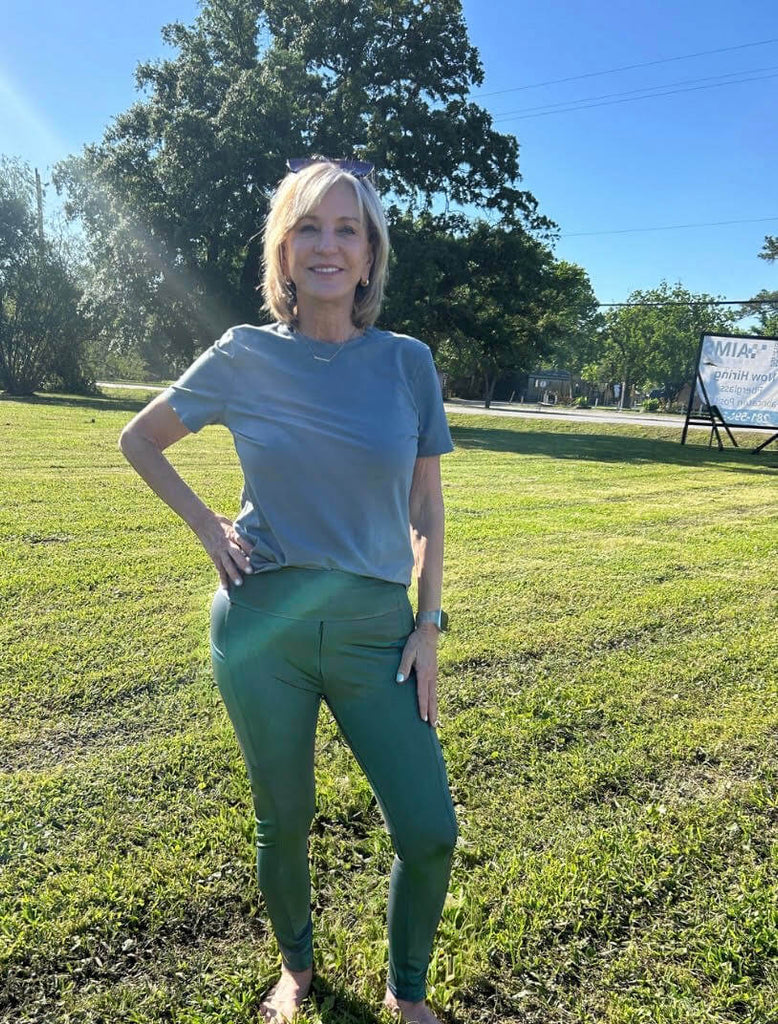 Ziphers Fit & Leisure Elite Tights - Pale Cacti