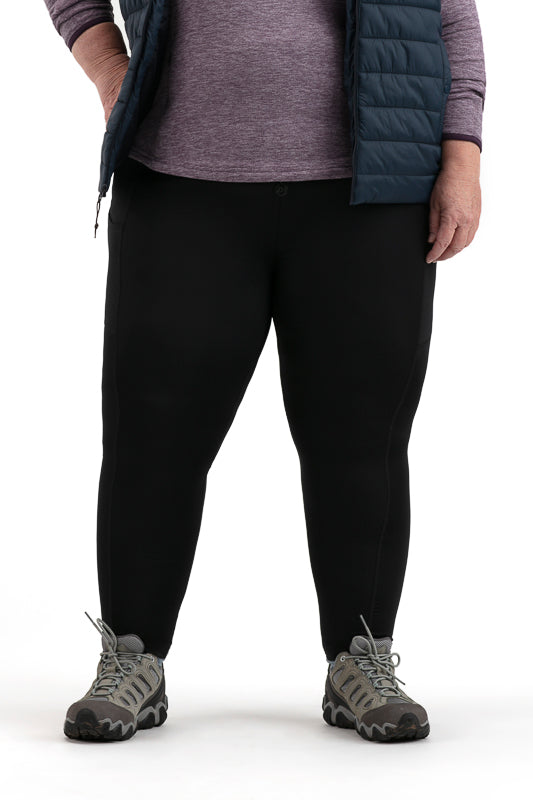 Qcmgmg Plus Size Compression Leggings Fleece Lined Cold Weather
